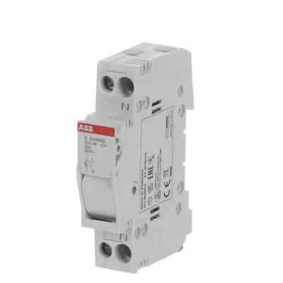 Porte-fusible 1P+N — 10×38 mm — 32 A — 400 V — rail DIN — image 1