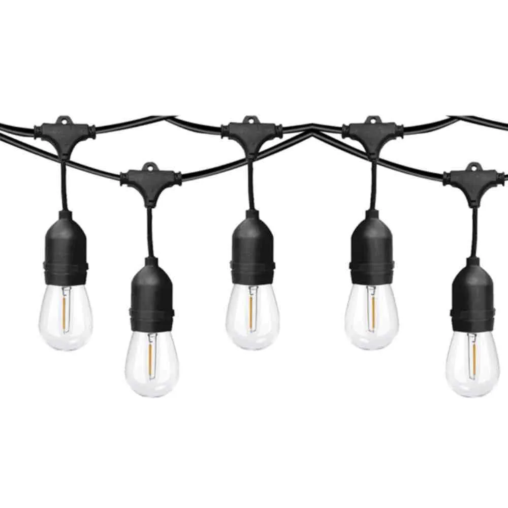 Guirlande guinguette LED solaire 5 m — 2700 K — interconnectable — IP65 — IK07 — image 1