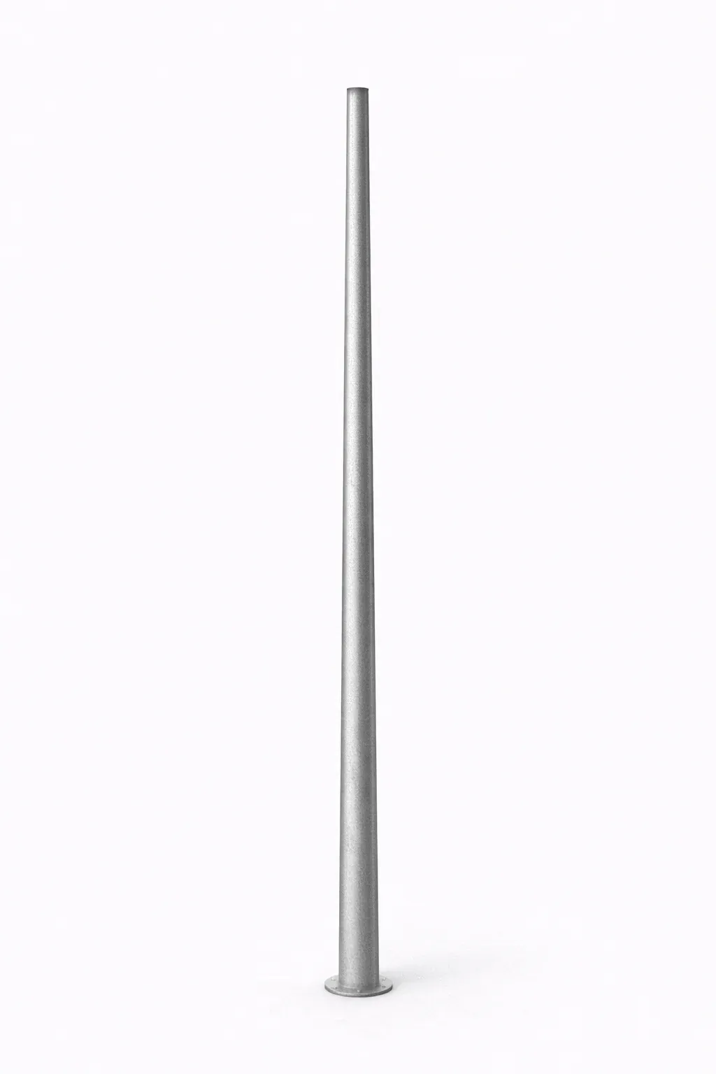 Mât droit cylindro-conique — 4,50 m — RAL Gris — image 1