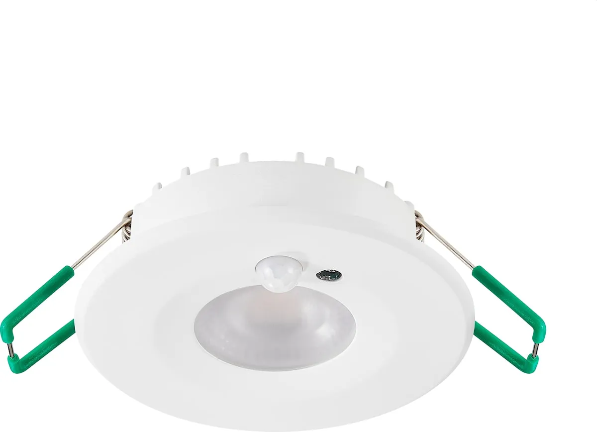 Spot LED encastré IP65 — 6/10 W — 670/1050 lm — 3 CCT — détecteur PIR — blanc