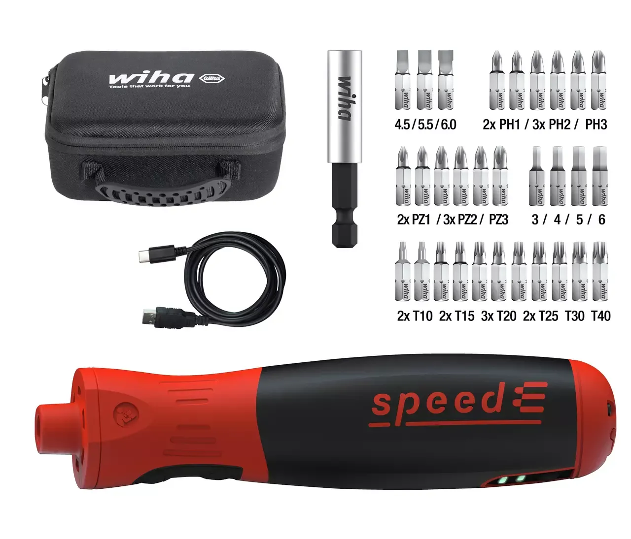 Tournevis à assistance électrique SpeedE PocketDrive — couple variable 1,0/5,0 Nm — image 1