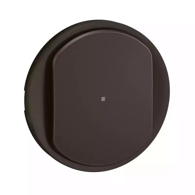 Enjoliveur variateur poussoir 3 fils 150W LED — Noir — image 1