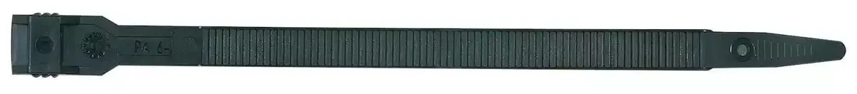 Collier électricien blanc — 3,6 × 150 mm — stabilisé UV — sachet de 100 — image 1