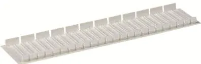 Obturateur blanc — coffret UK500 — 12 modules — lot de 5 — image 1