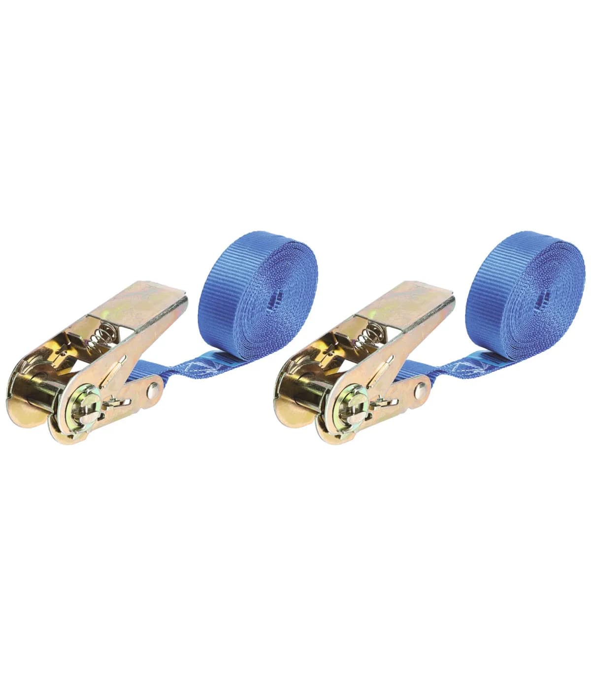 Lot de 2 sangles d'arrimage à cliquet — 500 kg — 5 m × 25 mm — image 1