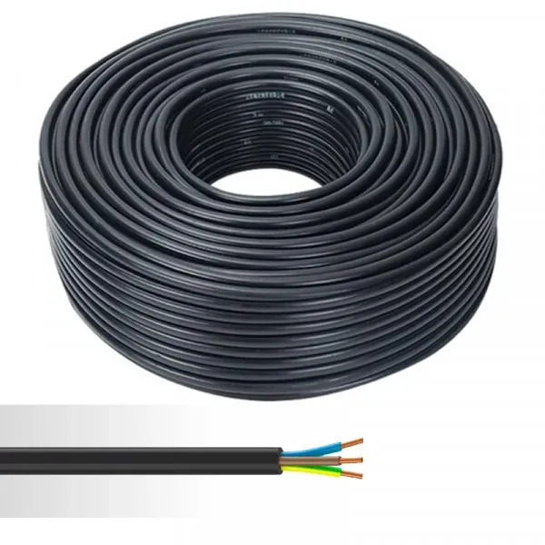 Câble rigide U‑1000 R2V 3G4 — Touret 500m — au mètre