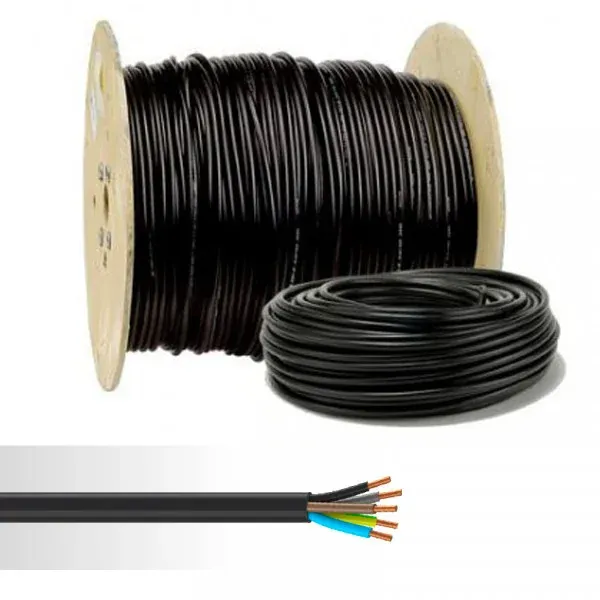 Câble rigide U‑1000 R2V 4×50 — au mètre — image 1