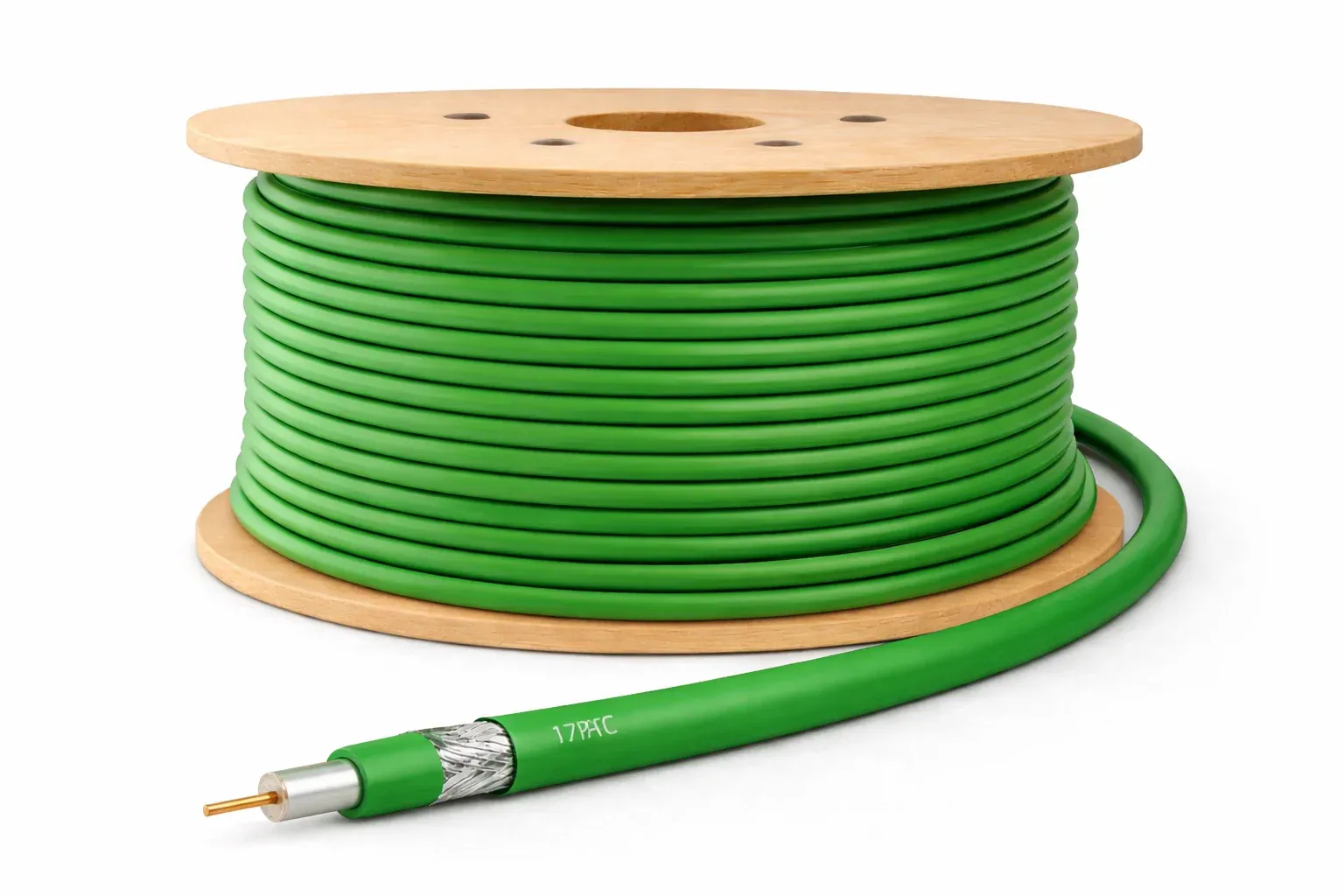 Coaxial KX6 – TV/vidéo – vert – au mètre — image 1