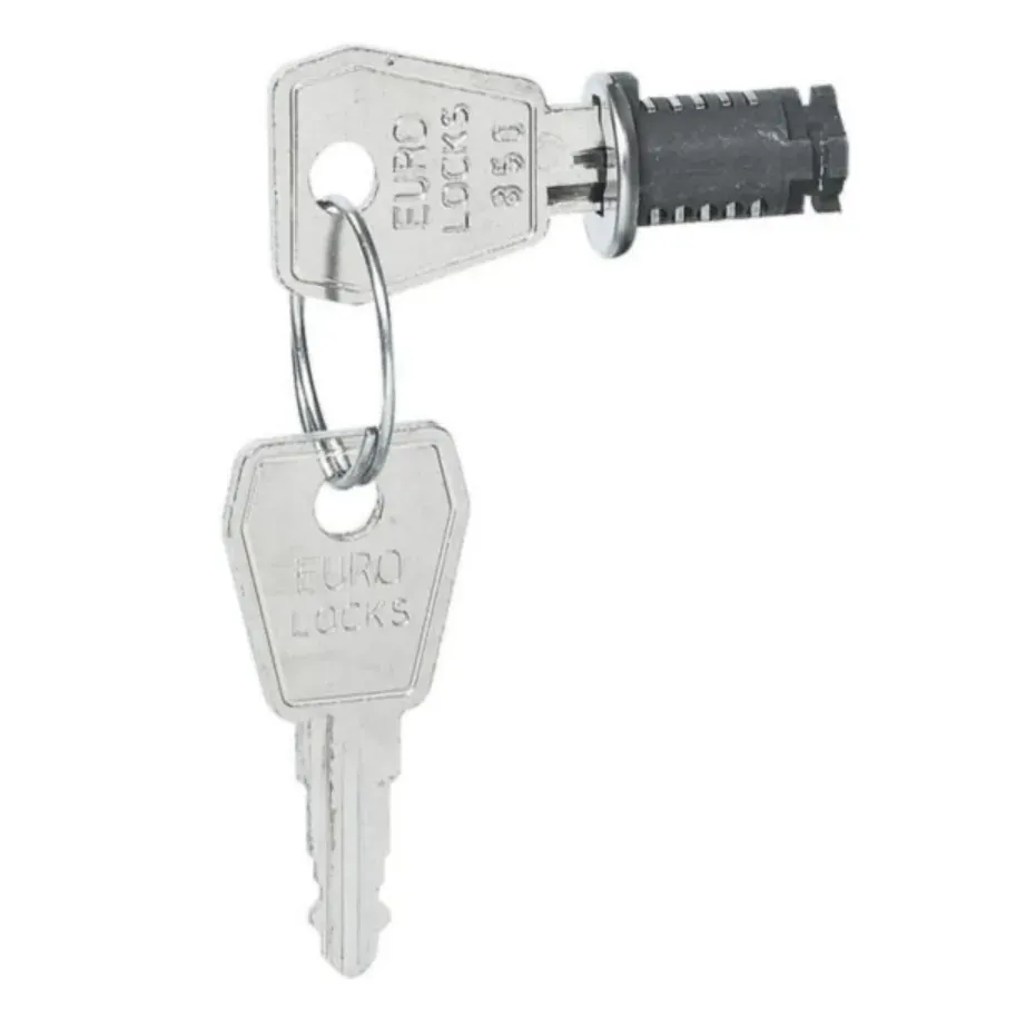 Serrure à clé n°850 — coffrets étanches Plexo³ — livrée avec 2 clés — image 1