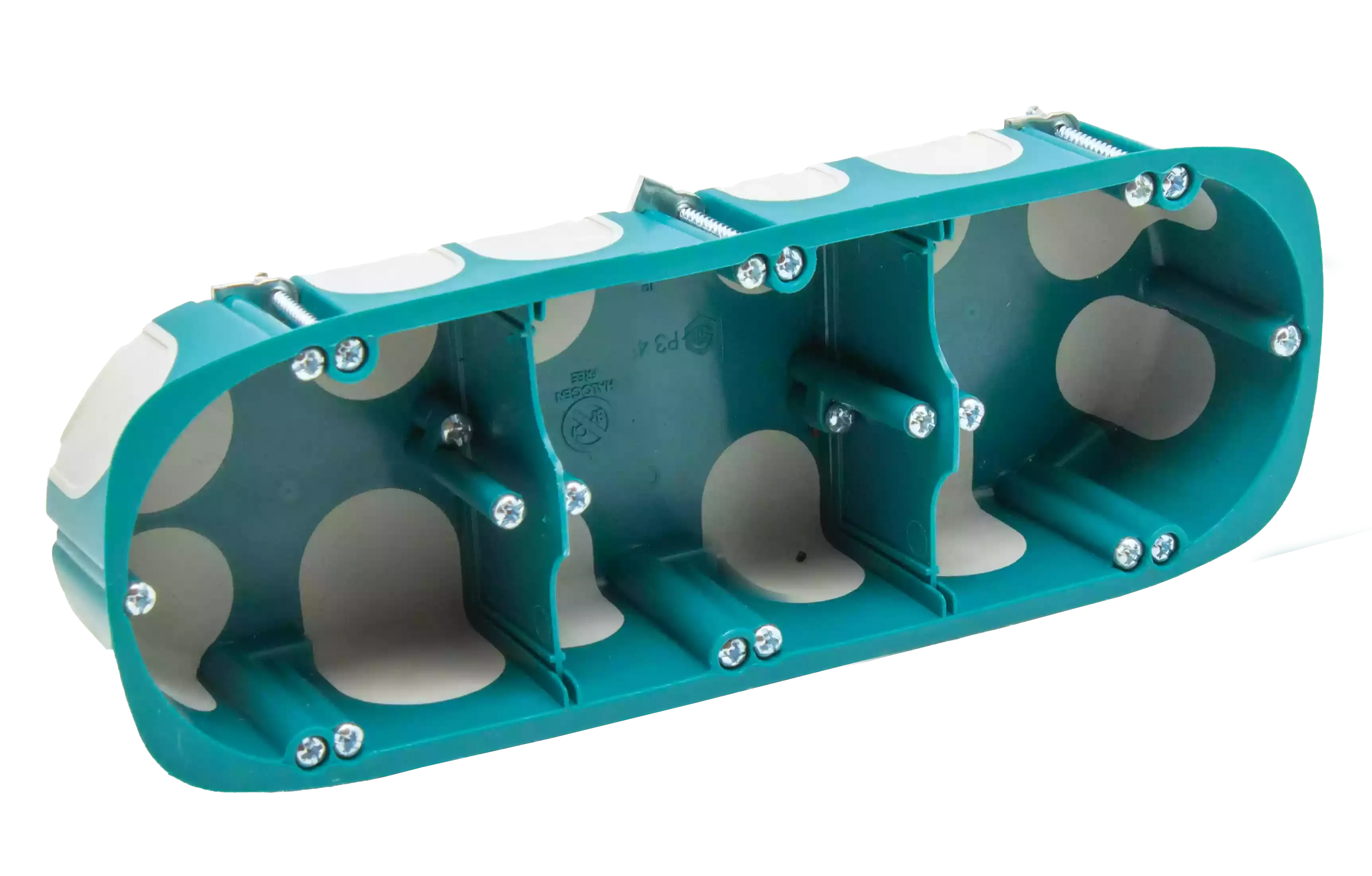 Boîte d’encastrement multi‑matériaux 3 postes Ø 68 mm P40 — image 1