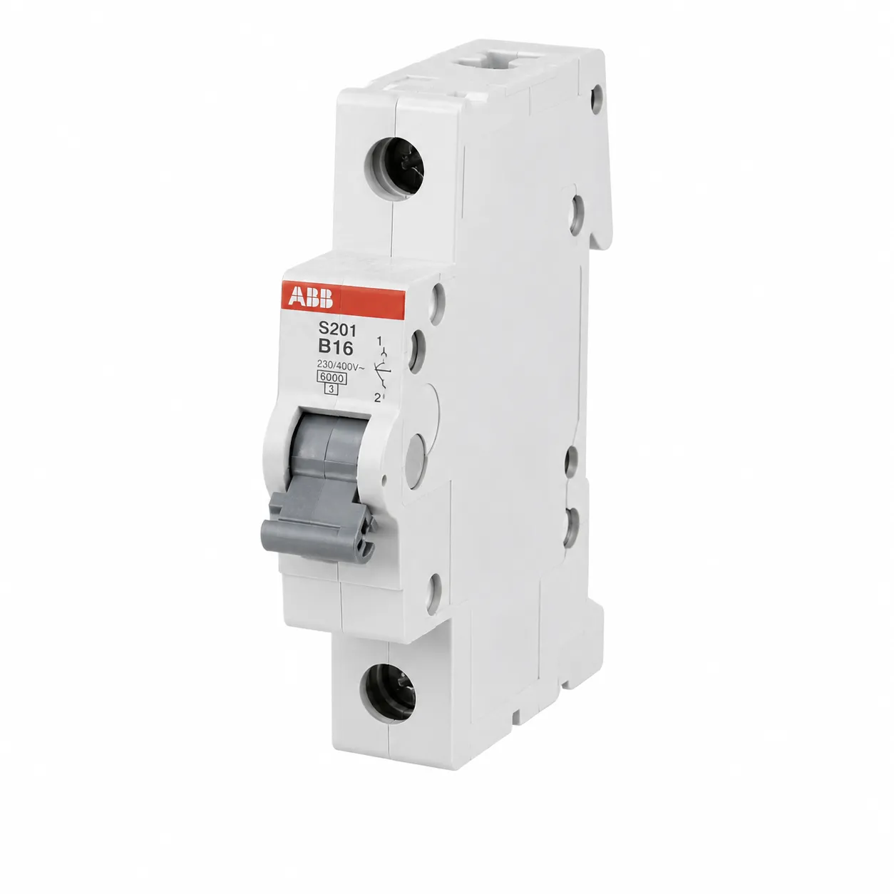 Interrupteur-sectionneur modulaire ABB E202/40G 2P 40 A — 2 modules — rail DIN — image 1